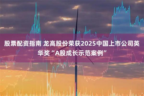 股票配资指南 龙高股份荣获2025中国上市公司英华奖“A股成长示范案例”